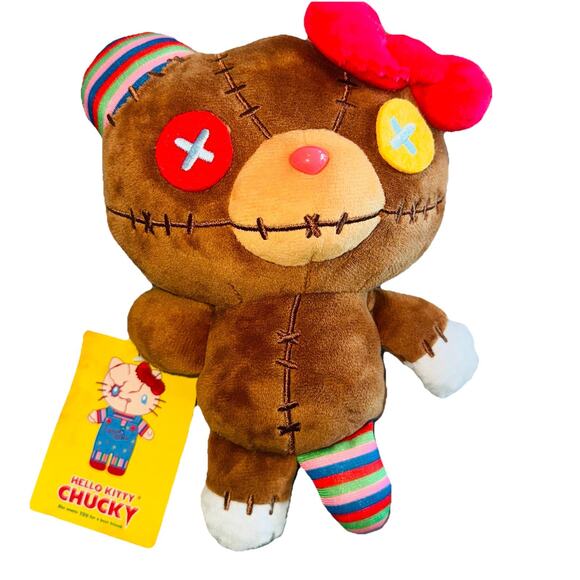 NEW Hello Kitty Chucky Bear Cutie Plush Universal Studios Exclusive NWT MINTcond - Picture 1 of 3